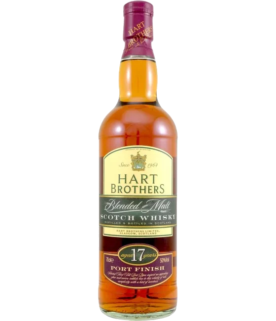 Hart Brothers 17 Years Old Blended Malt Port Finish, fles bij slijterij t Bockje in Bathmen