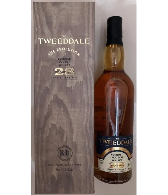 The Tweeddale 28 Years Old The Evolution, fles bij slijterij t Bockje in Bathmen