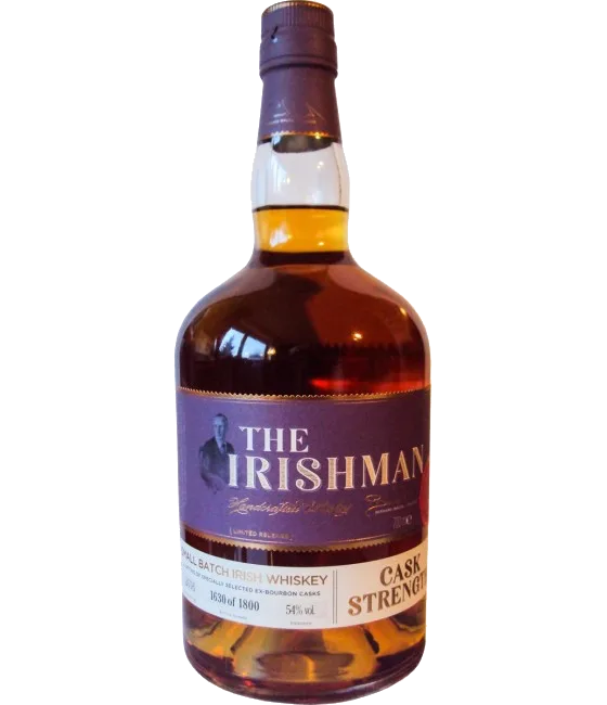 The Irishman Cask Strength Small Batch 2016, fles bij slijterij t Bockje in Bathmen