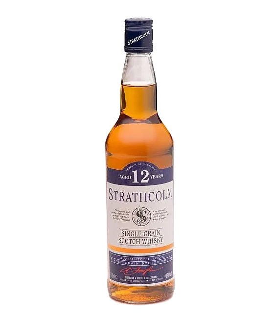 Strathcolm Single Grain Scotch Whisky 12 Years, fles bij slijterij t Bockje in Bathmen
