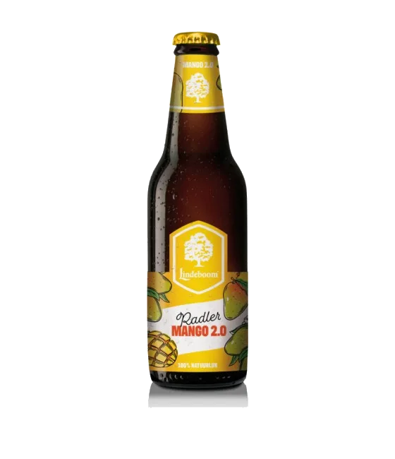 Lindeboom Radler Mango 2%, fles bij slijterij t Bockje in Bathmen