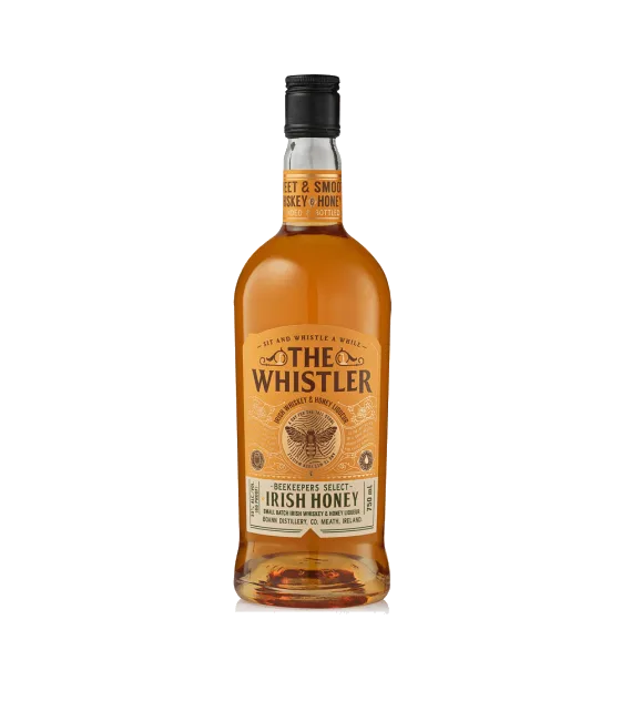 The Whistler Irish Honey, fles bij slijterij t Bockje in Bathmen