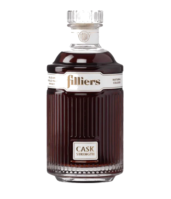 Filliers Single Malt Whisky Cask Strength, fles bij slijterij t Bockje in Bathmen