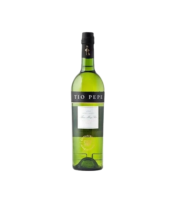 Tio Pepe Fino, fles bij slijterij t Bockje in Bathmen