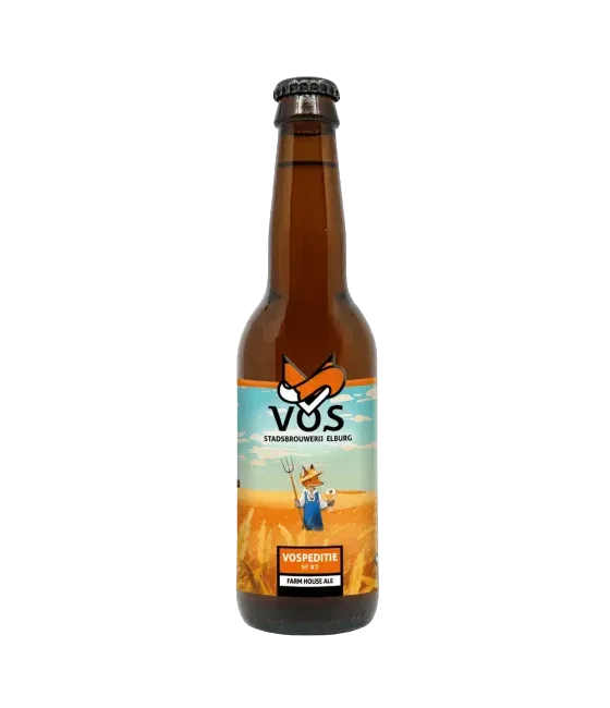 Vos Vospeditie No7 Farmhouse Saison Ale, fles bij slijterij t Bockje in Bathmen