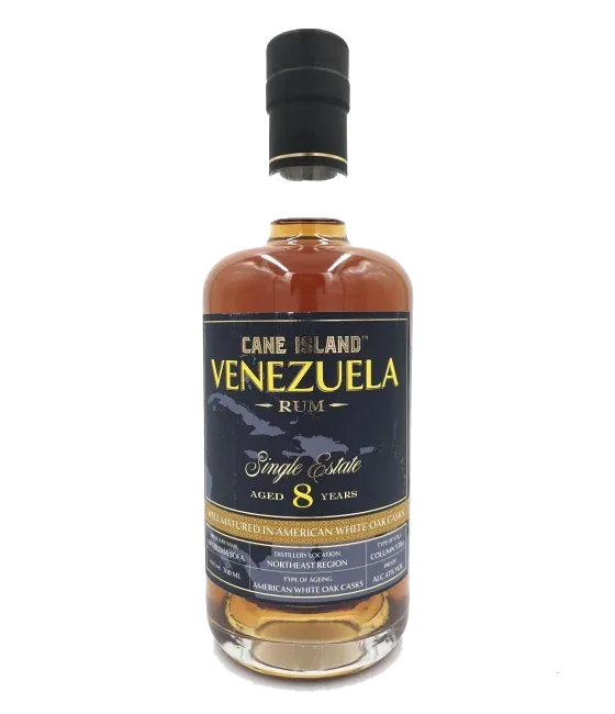 Cane Island Venezuela 8 Years Old Single Estate Rum, fles bij slijterij t Bockje in Bathmen