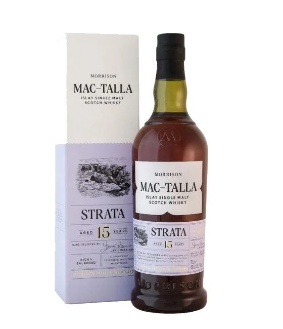 Mac-Talla Strata 15Y, fles bij slijterij t Bockje in Bathmen