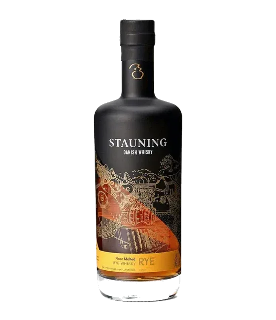Stauning Rye Whisky, fles bij slijterij t Bockje in Bathmen
