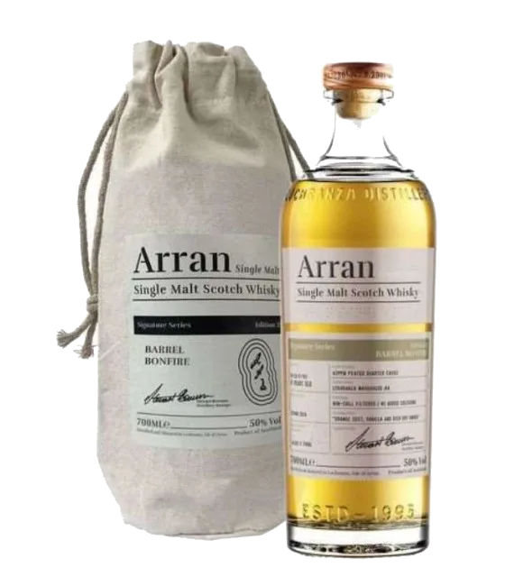 Arran Barrel Bonfire Signature Series Edition 2, fles bij slijterij t Bockje in Bathmen
