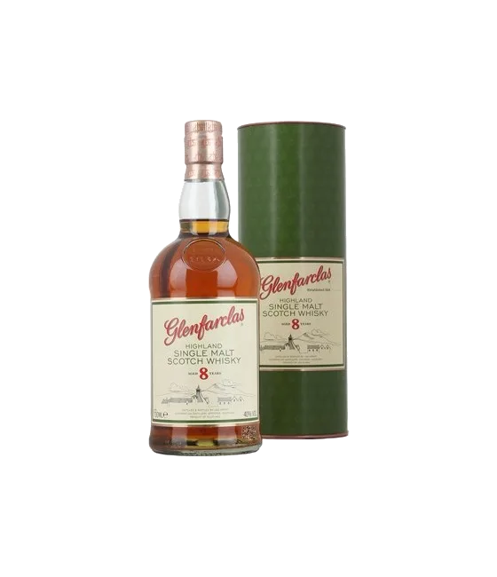 Glenfarclas 8 Years Old Single Speyside Single Maltwhisky, fles bij slijterij t Bockje in Bathmen
