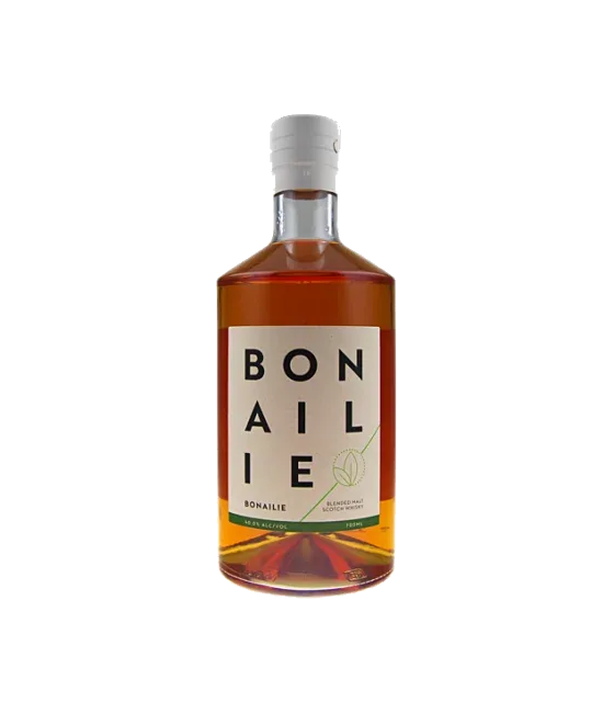 Bonailie Blended Malt Scotch Whisky, fles bij slijterij t Bockje in Bathmen
