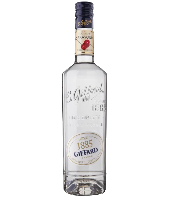 Giffard Maraschino, fles bij slijterij t Bockje in Bathmen