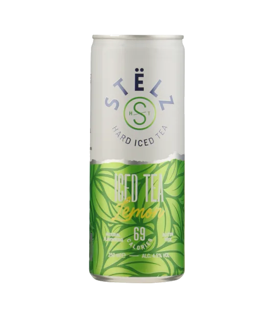 Stëlz Hard Iced Tea Lemon, fles bij slijterij t Bockje in Bathmen