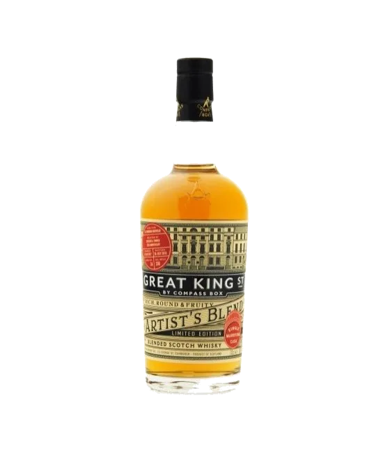 Great King Street Single Marrying Cask Bresser & Timmer 25th Anniversary, fles bij slijterij t Bockje in Bathmen