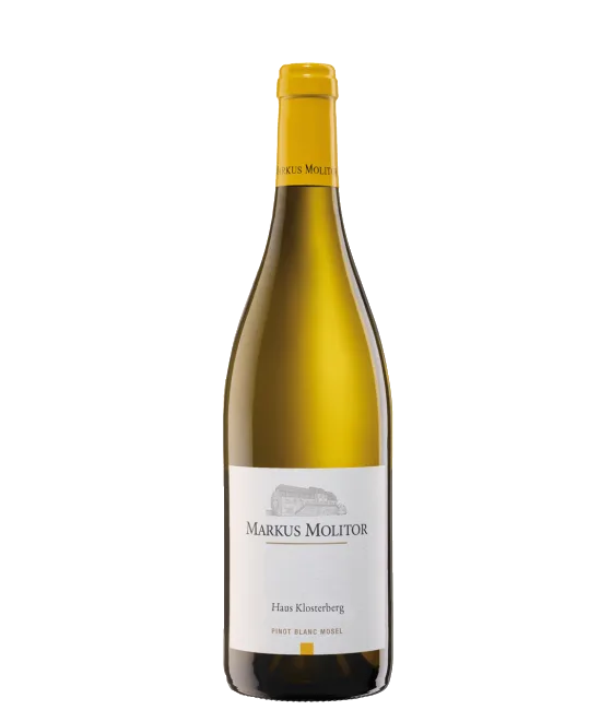 Haus Klosterberg Pinot Blanc, fles bij slijterij t Bockje in Bathmen