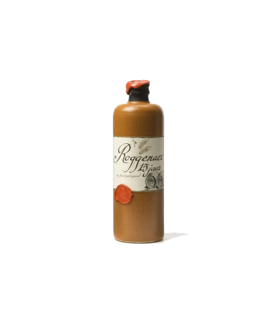 ROGGENAER 15 jaar oud, fles bij slijterij t Bockje in Bathmen