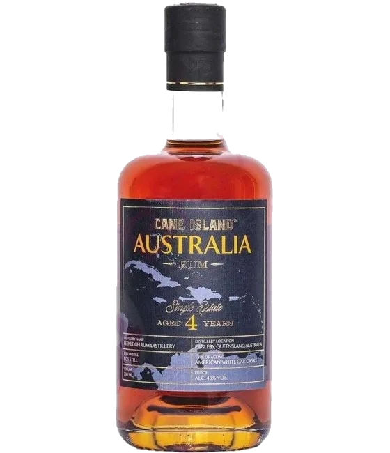 Cane Island Australia 4 Years Old Single Estate Rum, fles bij slijterij t Bockje in Bathmen