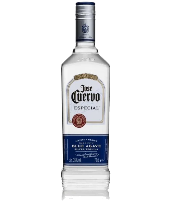 Jose Cuervo Especial Silver Tequila, fles bij slijterij t Bockje in Bathmen