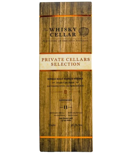 Whisky Cellar Longmorn 11 Years Old, fles bij slijterij t Bockje in Bathmen