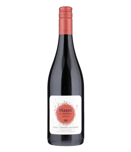 Mazet de Nizas Syrah-Cabernet Sauvignon, fles bij slijterij t Bockje in Bathmen