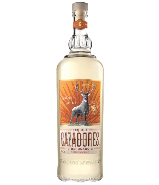 Cazadores Tequila Reposado, fles bij slijterij t Bockje in Bathmen