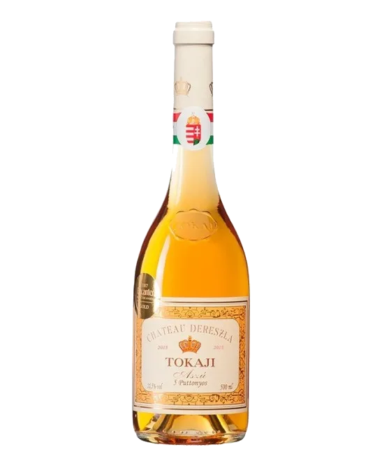 Tokaji 5 Puttonyos, fles bij slijterij t Bockje in Bathmen