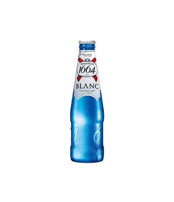 Kronenbourg 1664 Blanc, fles bij slijterij t Bockje in Bathmen