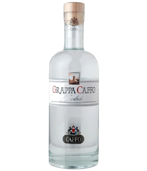 Caffo Grappa Morbida, fles bij slijterij t Bockje in Bathmen