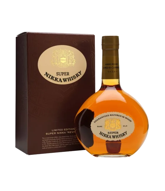 Nikka Super Nikka Whisky, fles bij slijterij t Bockje in Bathmen