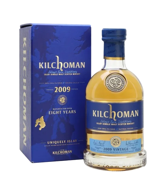 Kilchoman Vintage 2009 8 Years Old, fles bij slijterij t Bockje in Bathmen