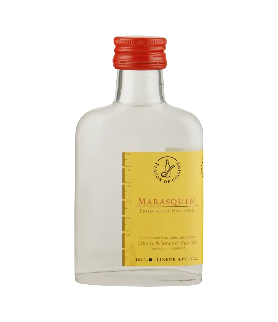 Cuisine Keukenflesje Marasquin, fles bij slijterij t Bockje in Bathmen