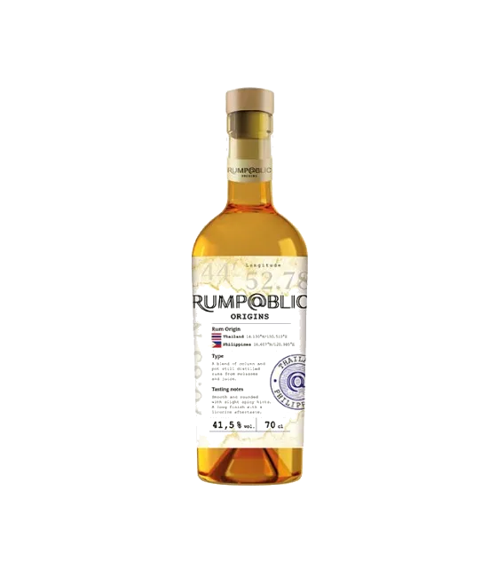 Rump@blic Origins Thailand & Philippines, fles bij slijterij t Bockje in Bathmen