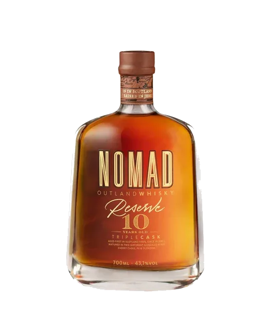 Nomad 10 Years Old Reserve Triple Cask, fles bij slijterij t Bockje in Bathmen