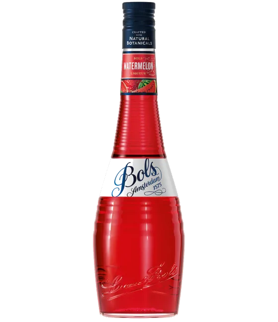 Bols Watermelon, fles bij slijterij t Bockje in Bathmen