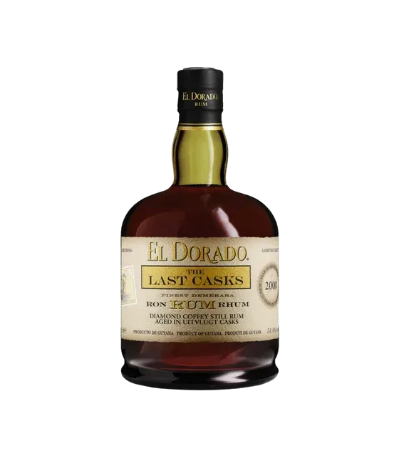 El Dorado The Last Casks Rum Gold 2000 Diamond Coffey & Uitvlugt