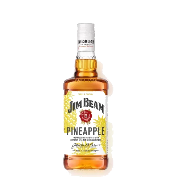 Jim Beam Pineapple, fles bij slijterij t Bockje in Bathmen