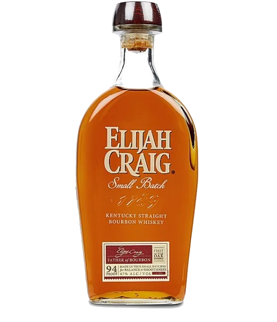 Elijah Craig Small Batch 1789, fles bij slijterij t Bockje in Bathmen