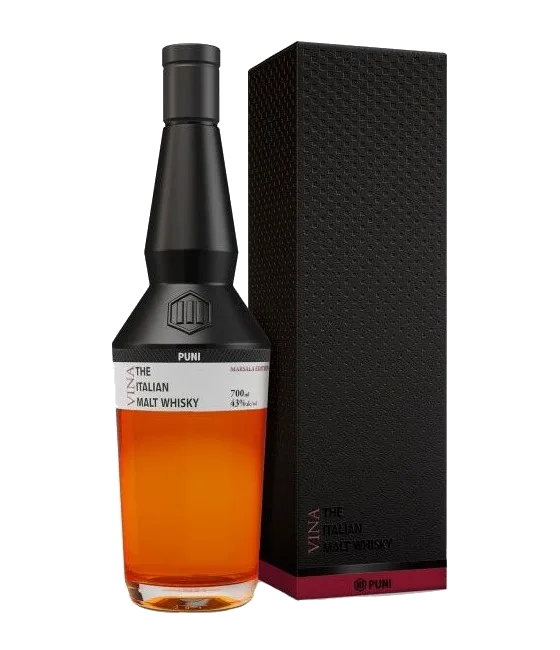 Puni Vina Marsala Edition, fles bij slijterij t Bockje in Bathmen
