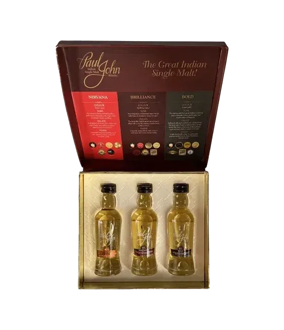 Paul John Whisky Flag Ship 3-pack