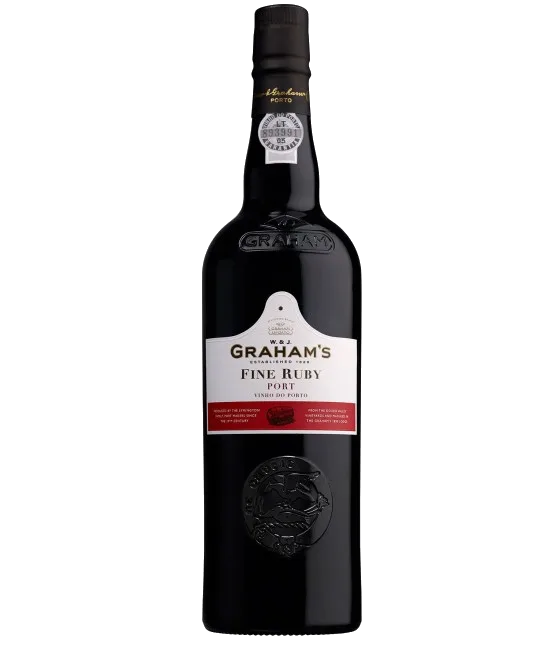Graham’s Port Fine Ruby, fles bij slijterij t Bockje in Bathmen