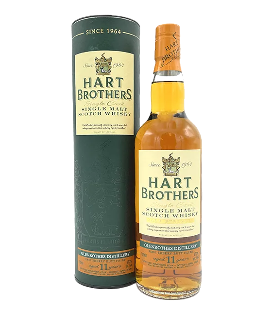 Hart Brothers Glenrothes 11 Years Old 2014, fles bij slijterij t Bockje in Bathmen