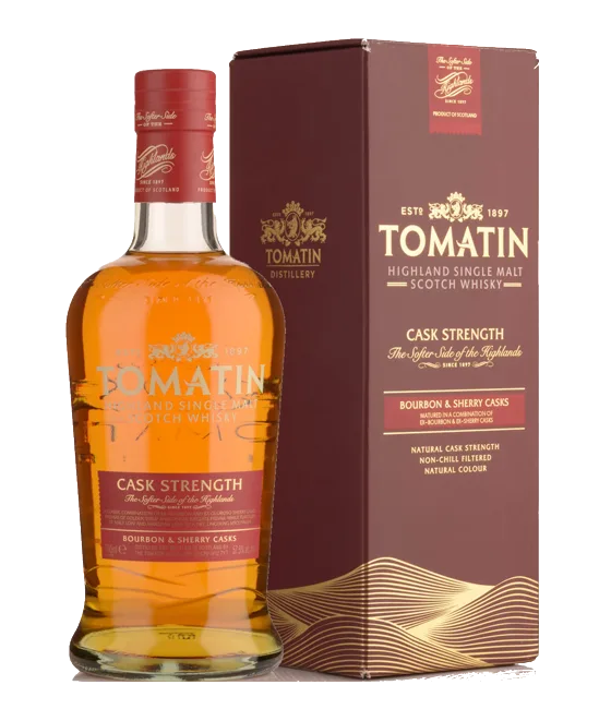 Tomatin Cask Strength, fles bij slijterij t Bockje in Bathmen