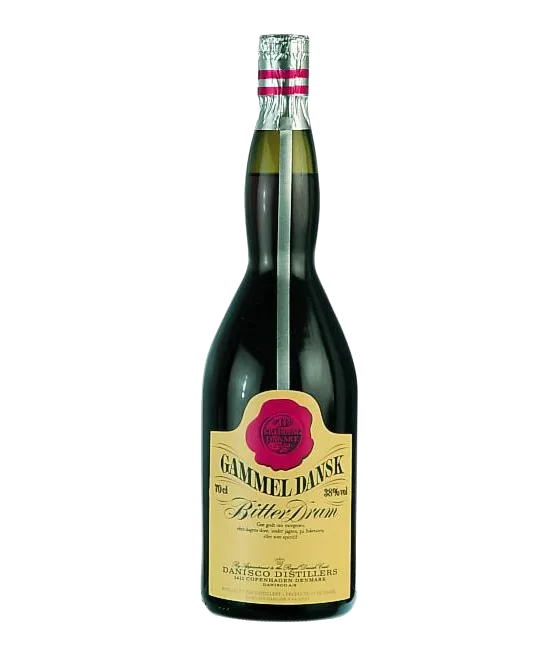 Gammel Dansk, fles bij slijterij t Bockje in Bathmen