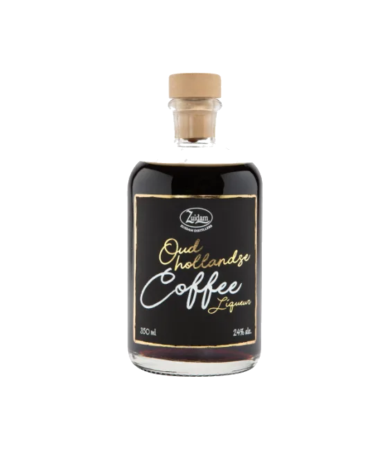 Oud Hollandse Koffie Liqueur, fles bij slijterij t Bockje in Bathmen
