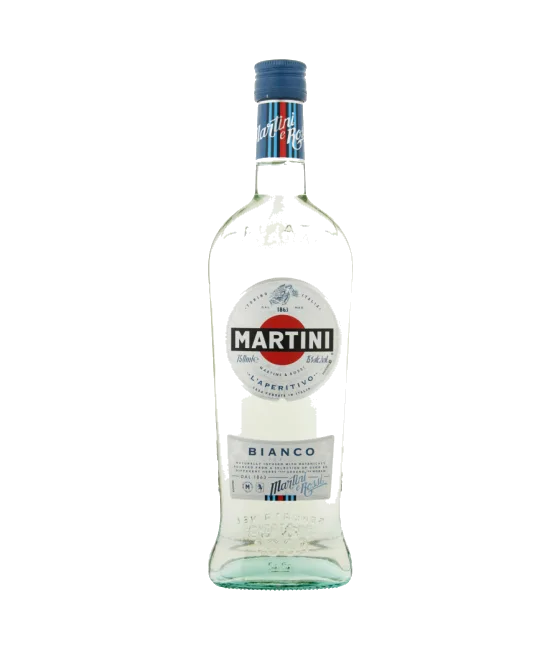 Martini Vermouth Bianco, fles bij slijterij t Bockje in Bathmen