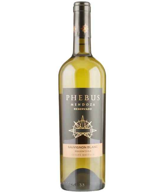Phebus Reservado Sauvignon Blanc Mendoza, fles bij slijterij t Bockje in Bathmen