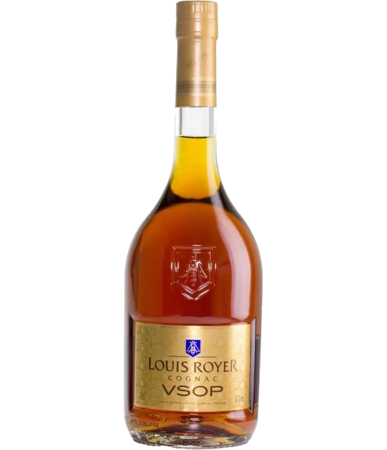 Louis Royer Cognac VSOP, fles bij slijterij t Bockje in Bathmen