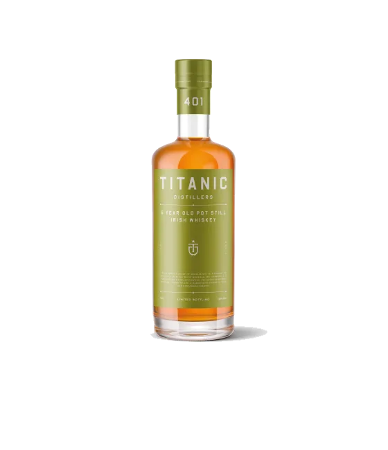 Titanic Pot Still, fles bij slijterij t Bockje in Bathmen