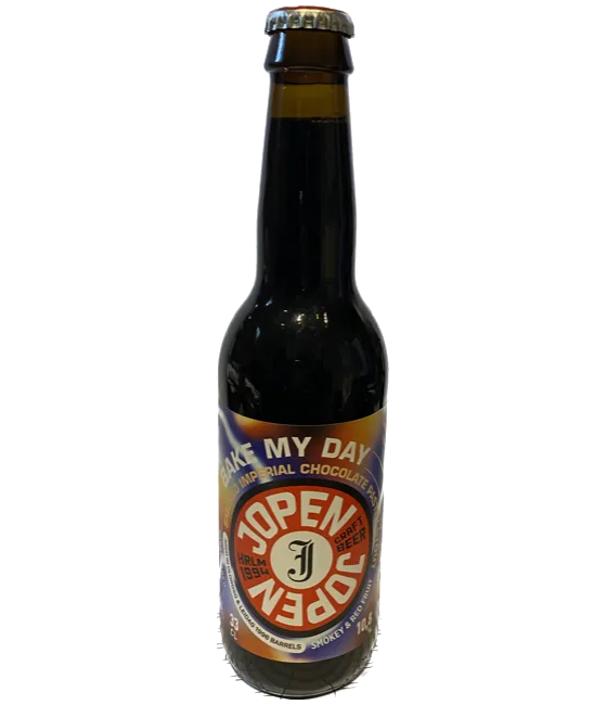 Jopen Bake My Day Smoked Imperial Chocolate Pastry Stout, fles bij slijterij t Bockje in Bathmen