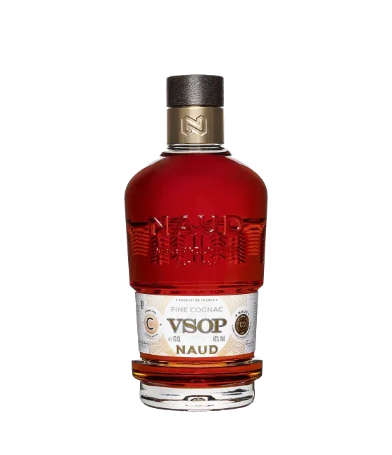 Naud Cognac VSOP, fles bij slijterij t Bockje in Bathmen